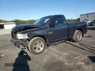 ✅ 2014 Ram 1500 Express • VIN: 3C6JR6AT7EG161087 • Лот: 91646625. Опубликован ранее на Copart с пробегом 150 493 миль. Бесплатный доступ к архиву аукционных продаж из США и подробный отчёт об истории автомобиля на DreamBid. Изображение 1.