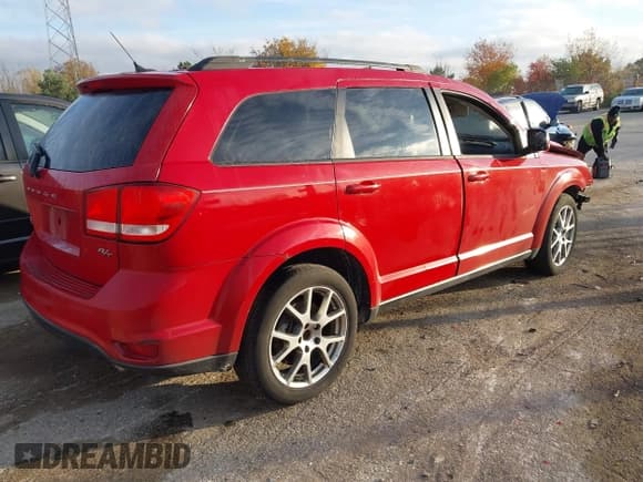✅ 2013 Dodge Journey R/T • VIN: 3C4PDCEG9DT517624 • Лот: 43556188. Опубликован ранее на IAAI с пробегом 166 878 миль. Бесплатный доступ к архиву аукционных продаж из США и подробный отчёт об истории автомобиля на DreamBid. Изображение 4.