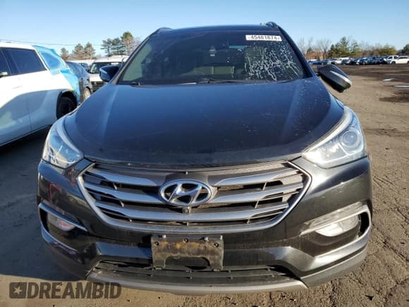 ✅ 2017 Hyundai Santa Fe 2.4L • VIN: 5XYZUDLB9HG466774 • Лот: 45481874. Опубликован ранее на Copart с пробегом 123 177 миль. Бесплатный доступ к архиву аукционных продаж из США и подробный отчёт об истории автомобиля на DreamBid. Изображение 5.
