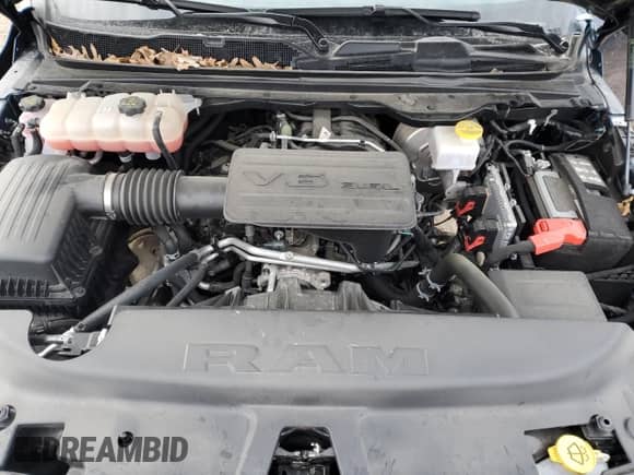 2024 Ram 1500 Big Horn с VIN 1C6RRFFG9RN199058, выставлен на аукционе Copart как лот 43794795 с пробегом 16 583 миль миль и Списание • Salvage title. История ставок и продаж доступна на DreamBid. Изображение 12.