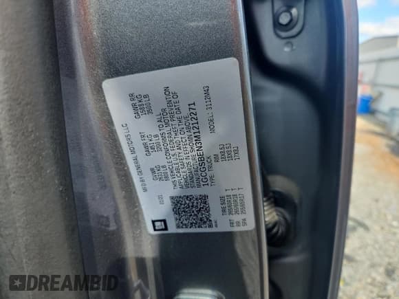 ✅ 2021 Chevrolet Colorado 2WD Work Truck • VIN: 1GCGSBEN3M1212271 • Lot: 90314405. Wystawiony na Copart z przebiegiem 56 608 mil. Bezpłatny archiwum sprzedaży aukcyjnych z USA i szczegółowy raport historii pojazdu na DreamBid. Zdjęcie 12.