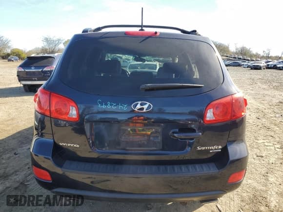 ✅ 2009 Hyundai Santa Fe SE • VIN: 5NMSH73E79H301850 • Lot: 80715334. Listed on Copart with 85,522 mi. Free auction sales archive from the USA and detailed vehicle history report at DreamBid. Image 6.
