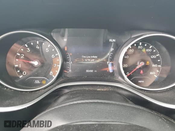 ✅ 2021 Jeep Compass Latitude • VIN: 3C4NJDBB3MT586128 • Lot: 87276655. Listed on Copart with 95,492 mi. Free auction sales archive from the USA and detailed vehicle history report at DreamBid. Image 9.