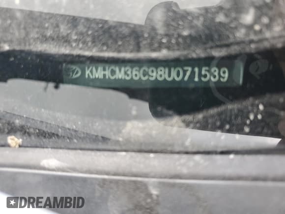 ✅ 2008 Hyundai Accent GS • VIN: KMHCM36C98U071539 • Лот: 66339275. Опубликован ранее на Copart с пробегом 174 438 миль. Бесплатный доступ к архиву аукционных продаж из США и подробный отчёт об истории автомобиля на DreamBid. Изображение 12.