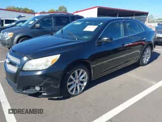 2013 Chevrolet Malibu LTZ with VIN 1G11H5SA5DF283605, listed as a IAAI auction lot 43477302 with 160,937 mi miles and . Bid and sale history available at DreamBid. Image 2.