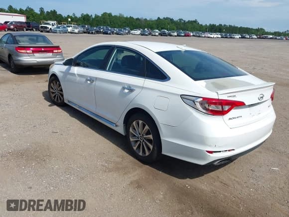 ✅ 2017 Hyundai Sonata Sport • VIN: 5NPE34AFXHH468999 • Lot: 42485446. Listed on IAAI with 114,875 mi. Free auction sales archive from the USA and detailed vehicle history report at DreamBid. Image 3.