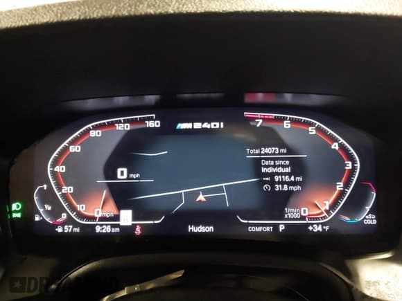 ✅ 2022 BMW 2 Series M240i xDrive • VIN: 3MW53CM0XN8C76897 • Lot: 41582194. Wystawiony na IAAI z przebiegiem 24 073 mil. Bezpłatny archiwum sprzedaży aukcyjnych z USA i szczegółowy raport historii pojazdu na DreamBid. Zdjęcie 7.