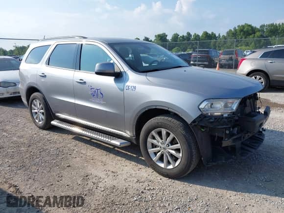 2021 Dodge Durango SXT Plus with VIN 1C4RDJAG6MC724678, listed as a IAAI auction lot 42971482 with 20,198 mi miles and . Bid and sale history available at DreamBid. Image 1.
