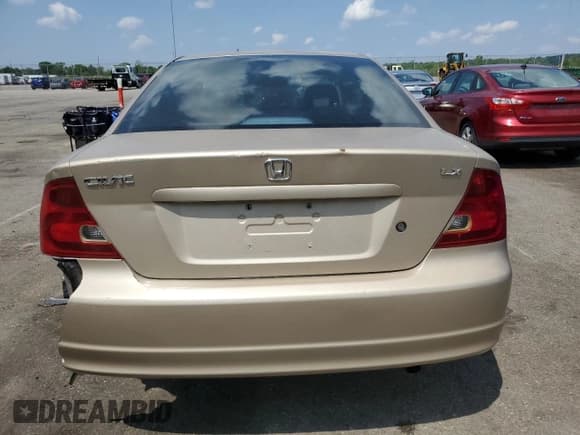 ✅ 2002 Honda Civic LX • VIN: 1HGEM22542L010872 • Lot: 67895705. Listed on Copart with 65,492 mi. Free auction sales archive from the USA and detailed vehicle history report at DreamBid. Image 6.