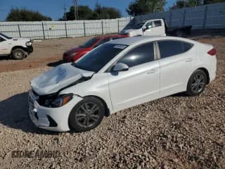 ✅ 2018 Hyundai Elantra SEL • VIN: 5NPD84LF4JH348597 • Lot: 86808635. Listed on Copart with 35,200 mi. Free auction sales archive from the USA and detailed vehicle history report at DreamBid. Image 1.