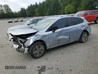 ✅ 2018 Subaru Impreza Premium • VIN: 4S3GTAD63J3748476 • Лот: 81161105. Опубликован ранее на Copart с пробегом Не указан. Бесплатный доступ к архиву аукционных продаж из США и подробный отчёт об истории автомобиля на DreamBid. Изображение 1.