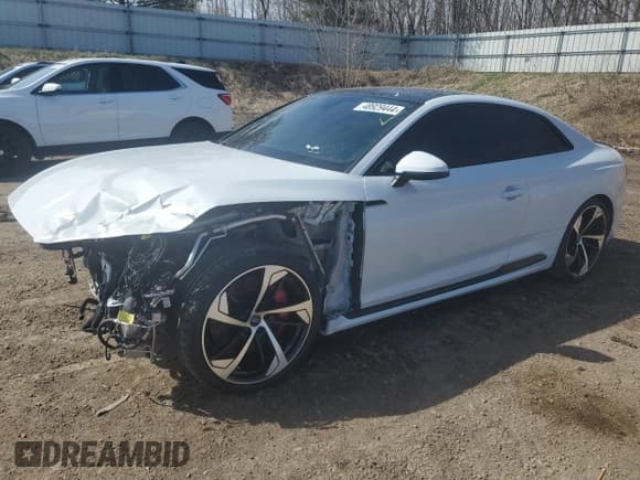 ✅ 2018 Audi RS 5 • VIN: WUAPWAF58JA905266 • Лот: 48929444. Опубликован ранее на Copart с пробегом 47 604 миль. Бесплатный доступ к архиву аукционных продаж из США и подробный отчёт об истории автомобиля на DreamBid. Изображение 1.