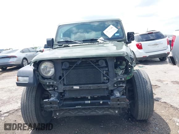 ✅ 2021 Jeep Wrangler Unlimited Sport S • VIN: 1C4HJXDG0MW510836 • Lot: 42072748. Listed on IAAI with 87,960 mi. Free auction sales archive from the USA and detailed vehicle history report at DreamBid. Image 6.