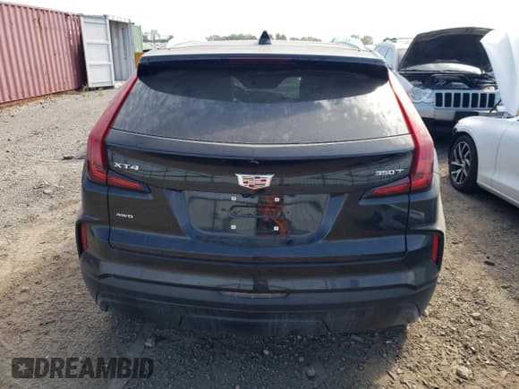 ✅ 2024 Cadillac XT4 AWD Luxury • VIN: 1GYFZBR4XRF199970 • Lot: 71496774. Listed on Copart with 4,512 mi. Free auction sales archive from the USA and detailed vehicle history report at DreamBid. Image 6.