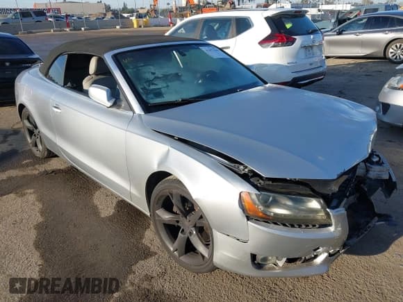 ✅ 2012 Audi A5 Premium Plus • VIN: WAUJFAFH3CN000875 • Lot: 41857440. Listed on IAAI with 114,739 mi. Free auction sales archive from the USA and detailed vehicle history report at DreamBid. Image 1.