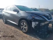 ✅ 2022 Nissan Murano SV • VIN: 5N1AZ2BJ8NC127169 • Lot: 42478386. Listed on IAAI with 56,454 mi. Free auction sales archive from the USA and detailed vehicle history report at DreamBid. Image 1.