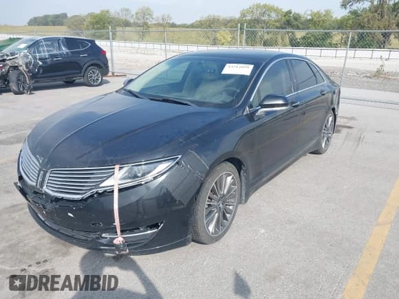 ✅ 2014 Lincoln MKZ Hybrid • VIN: 3LN6L2LU3ER804887 • Lot: 43212099. Listed on IAAI with 195,399 mi. Free auction sales archive from the USA and detailed vehicle history report at DreamBid. Image 2.