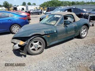 1997 BMW 3 Series Z3 1.9 with VIN 4USCH7329VLB79699, listed as a Copart auction lot 62061285 with Not provided miles and Salvage title. Bid and sale history available at DreamBid. Image 1.