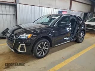 ✅ 2022 Audi Q5 S line Premium Plus • VIN: WA1EAAFY3N2018486 • Лот: 94763775. Опубликован ранее на Copart с пробегом 21 248 миль. Бесплатный доступ к архиву аукционных продаж из США и подробный отчёт об истории автомобиля на DreamBid. Изображение 1.