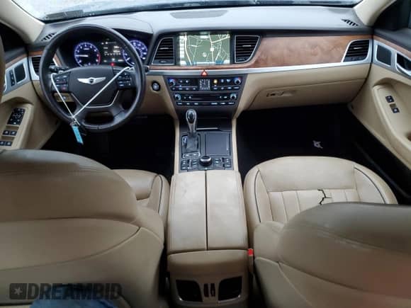 2015 Hyundai Genesis 3.8L z VIN KMHGN4JE8FU092554, wystawiony jako Copart lot #79082864 z przebiegiem 88 503 mil mil oraz Szkoda całkowita • Salvage title. Historia ofert i sprzedaży dostępna na DreamBid. Obrazek 8.