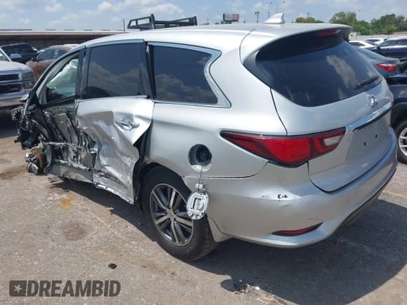 ✅ 2020 Infiniti QX60 Luxe • VIN: 5N1DL0MN6LC529465 • Lot: 42996608. Wystawiony na IAAI z przebiegiem 115 186 mil. Bezpłatny archiwum sprzedaży aukcyjnych z USA i szczegółowy raport historii pojazdu na DreamBid. Zdjęcie 3.