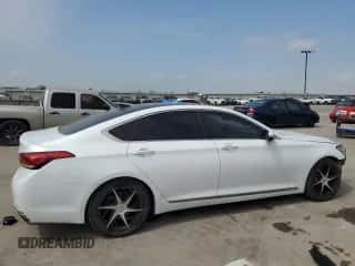 2016 Hyundai Genesis 3.8L z VIN KMHGN4JE9GU111176, wystawiony jako Copart lot #48830564 z przebiegiem 113 648 mil mil oraz . Historia ofert i sprzedaży dostępna na DreamBid. Obrazek 3.