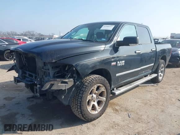 2014 Ram 1500 Big Horn with VIN 1C6RR7LT7ES467737, listed as a IAAI auction lot 41500537 with 131,328 mi miles and . Bid and sale history available at DreamBid. Image 2.