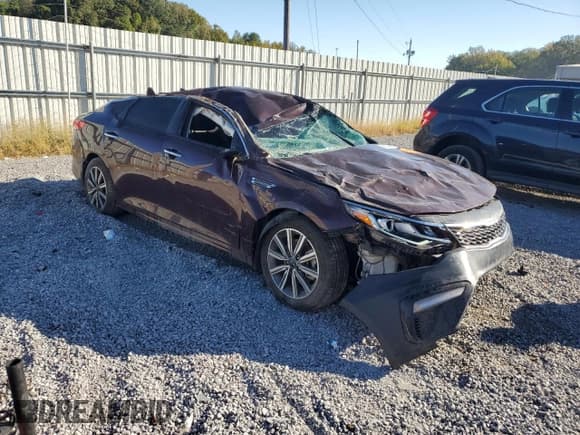 ✅ 2019 Kia Optima LX • VIN: 5XXGT4L38KG348942 • Лот: 86529215. Опубликован ранее на Copart с пробегом 55 213 миль. Бесплатный доступ к архиву аукционных продаж из США и подробный отчёт об истории автомобиля на DreamBid. Изображение 4.