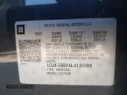 ✅ 2020 Chevrolet Bolt EV Premier • VIN: 1G1FZ6S01L4135395 • Лот: 43683510. Опубликован ранее на IAAI с пробегом 99 423 миль. Бесплатный доступ к архиву аукционных продаж из США и подробный отчёт об истории автомобиля на DreamBid. Изображение 9.