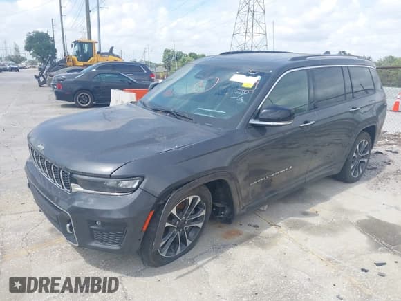 ✅ 2022 Jeep Grand Cherokee Overland • VIN: 1C4RJJDG5N8567637 • Lot: 39341447. Listed on IAAI with 26,871 mi. Free auction sales archive from the USA and detailed vehicle history report at DreamBid. Image 17.