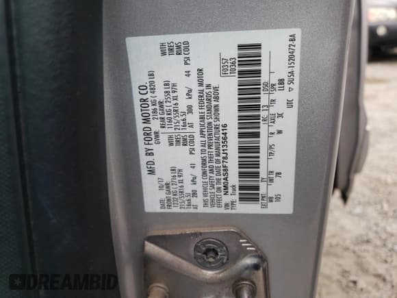 ✅ 2018 Ford Transit Connect XLT • VIN: NM0AS8F78J1356416 • Лот: 53306895. Опубликован ранее на Copart с пробегом 89 261 миль. Бесплатный доступ к архиву аукционных продаж из США и подробный отчёт об истории автомобиля на DreamBid. Изображение 14.