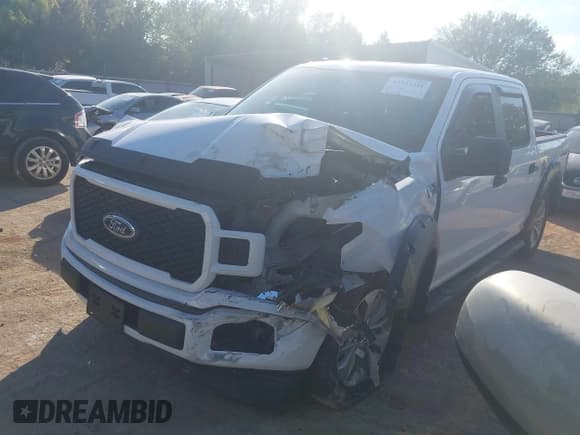 ✅ 2018 Ford F-150 XLT • VIN: 1FTEW1CP1JKF70923 • Lot: 43343251. Listed on IAAI with 125,529 mi. Free auction sales archive from the USA and detailed vehicle history report at DreamBid. Image 17.