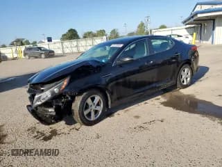 ✅ 2014 Kia Optima LX • VIN: 5XXGM4A71EG275551 • Lot: 80135945. Listed on Copart with 138,877 mi. Free auction sales archive from the USA and detailed vehicle history report at DreamBid. Image 1.