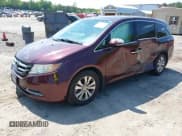 ✅ 2014 Honda Odyssey EX-L • VIN: 5FNRL5H64EB076088 • Lot: 42144781. Listed on IAAI with 174,135 mi. Free auction sales archive from the USA and detailed vehicle history report at DreamBid. Image 2.