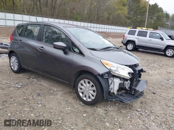 ✅ 2016 Nissan Note SV • VIN: 3N1CE2CP9GL407236 • Lot: 41908426. Listed on IAAI with 102,404 mi. Free auction sales archive from the USA and detailed vehicle history report at DreamBid. Image 1.