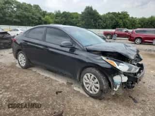 2019 Hyundai Accent SE with VIN 3KPC24A32KE052182, listed as a Copart auction lot 64845305 with 101,084 mi miles and Salvage title. Bid and sale history available at DreamBid. Image 4.
