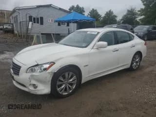 ✅ 2013 Infiniti M Hybrid • VIN: JN1EY1AP6DM650145 • Лот: 72650114. Опубликован ранее на Copart с пробегом 176 735 миль. Бесплатный доступ к архиву аукционных продаж из США и подробный отчёт об истории автомобиля на DreamBid. Изображение 1.