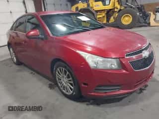 2012 Chevrolet Cruze ECO z VIN 1G1PJ5SC6C7401752, wystawiony jako IAAI lot #43081554 z przebiegiem 181 910 mil mil oraz . Historia ofert i sprzedaży dostępna na DreamBid. Obrazek 1.