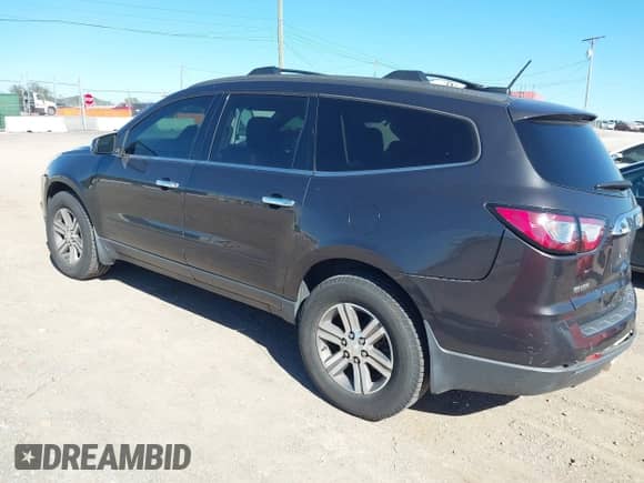 2016 Chevrolet Traverse LT z VIN 1GNKRHKD1GJ165936, wystawiony jako IAAI lot #43516394 z przebiegiem 129 067 mil mil oraz . Historia ofert i sprzedaży dostępna na DreamBid. Obrazek 3.