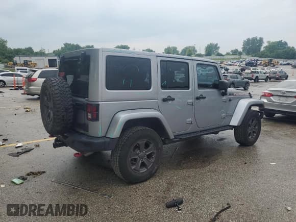 ✅ 2018 Jeep Wrangler Unlimited Rubicon Recon • VIN: 1C4BJWFGXJL814198 • Лот: 59434645. Опубликован ранее на Copart с пробегом 43 931 миль. Бесплатный доступ к архиву аукционных продаж из США и подробный отчёт об истории автомобиля на DreamBid. Изображение 3.