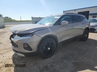 ✅ 2021 Chevrolet Blazer LT • VIN: 3GNKBHR44MS557426 • Lot: 81545795. Listed on Copart with 48,878 mi. Free auction sales archive from the USA and detailed vehicle history report at DreamBid. Image 1.