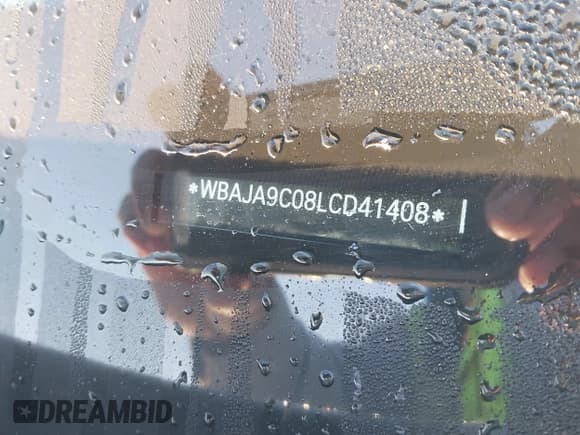 ✅ 2020 BMW 5 Series 530e • VIN: WBAJA9C08LCD41408 • Lot: 41959134. Listed on IAAI with 112,733 mi. Free auction sales archive from the USA and detailed vehicle history report at DreamBid. Image 9.