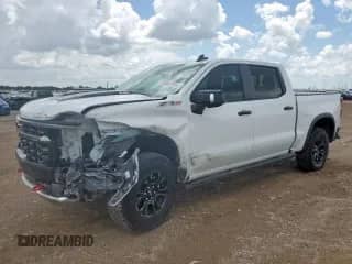 2023 Chevrolet Silverado 1500 ZR2 with VIN 3GCUDHEL2PG158482, listed as a Copart auction lot 63949245 with 55,066 mi miles and Salvage title. Bid and sale history available at DreamBid. Image 1.