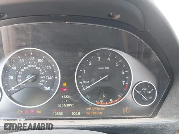 ✅ 2012 BMW 3 Series 328i • VIN: WBA3A5G59CNP17624 • Lot: 42943845. Listed on IAAI with 128,281 mi. Free auction sales archive from the USA and detailed vehicle history report at DreamBid. Image 7.