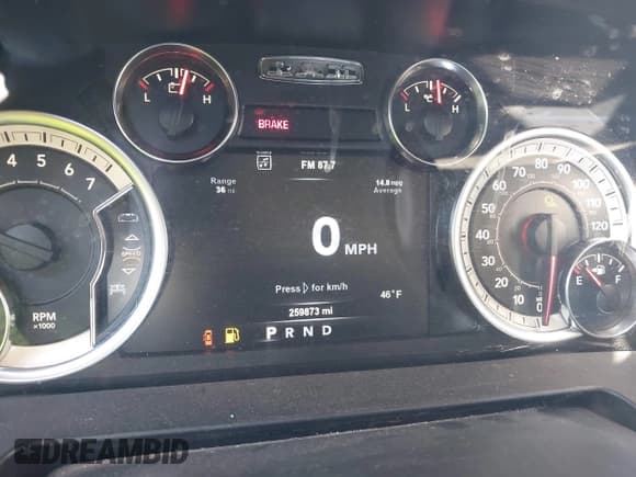 ✅ 2019 Ram 1500 SLT • VIN: 1C6RR7LT8KS524829 • Lot: 43660679. Listed on IAAI with 259,873 mi. Free auction sales archive from the USA and detailed vehicle history report at DreamBid. Image 7.