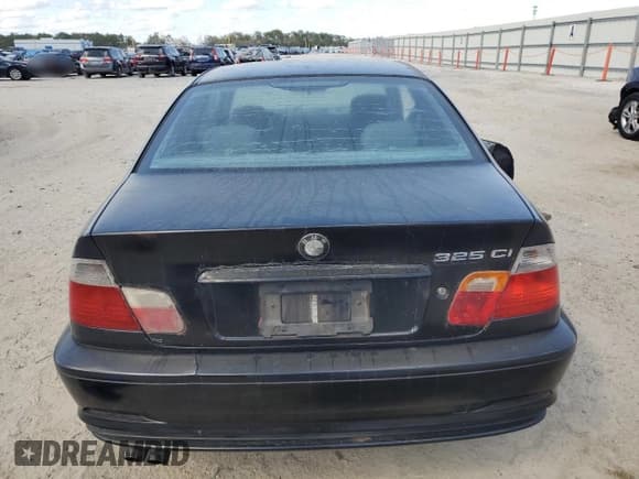 ✅ 2003 BMW 3 Series 325Ci • VIN: WBABN33443PG61696 • Lot: 48861845. Listed on Copart with 181,107 mi. Free auction sales archive from the USA and detailed vehicle history report at DreamBid. Image 6.