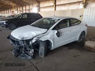 2018 Hyundai Elantra SEL with VIN 5NPD84LF1JH291193, listed as a Copart auction lot 84646905 with 135,151 mi miles and Salvage title. Bid and sale history available at DreamBid. Image 1.