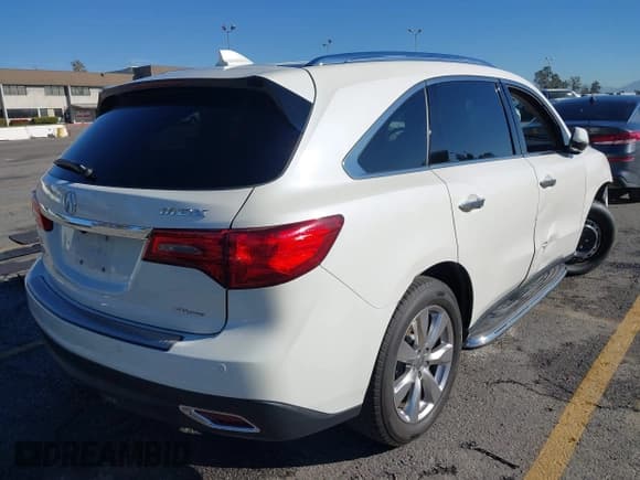 ✅ 2016 Acura MDX Advance • VIN: 5FRYD4H92GB049020 • Lot: 43785095. Listed on IAAI with 155,778 mi. Free auction sales archive from the USA and detailed vehicle history report at DreamBid. Image 4.