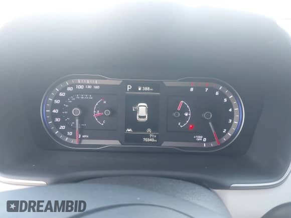 2024 Hyundai Tucson SEL with VIN 5NMJB3DE9RH340864, listed as a IAAI auction lot 43121408 with 70,340 mi miles and . Bid and sale history available at DreamBid. Image 7.