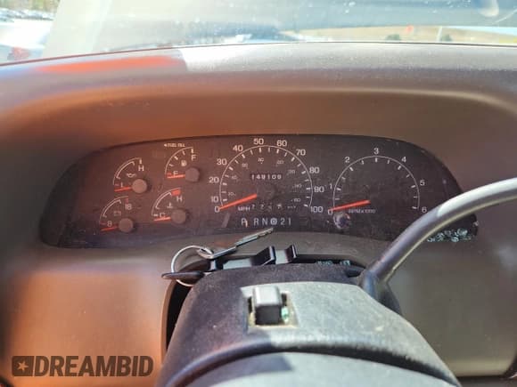 ✅ 2001 Ford F-250 XL • VIN: 1FTNX21S51EC78572 • Lot: 84765425. Listed on Copart with 149,109 mi. Free auction sales archive from the USA and detailed vehicle history report at DreamBid. Image 9.